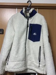 OMFY フリースジャケット ホワイト