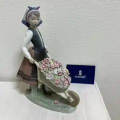リヤドロ LLADRO 「花車を押す少女」(中古品) 2025年最新】花車を押す少女の人気アイテム - メルカリ