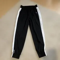 PUMA プーマ　ウィンドブレーカーパンツ　ピステパンツ　黒白　Mサイズ 薄手