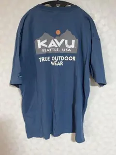 KAVU ブルー Tシャツ BAYFLOW別注 Lのサムネイル