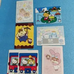 あつまれどうぶつの森 あつ森 amiiboカード サンリオ シール