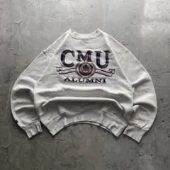 90’s USA製 ジャンスポーツ 古着 カレッジプリント スウェット Lサイズ