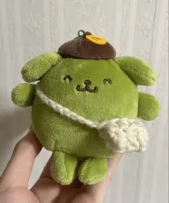 ぬい用 手編み ポシェット 白色