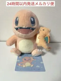 ポケモンLittle Daydream ヒトカゲとリザードン ぬいぐるみ