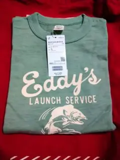 新品未使用 ウエアハウス ビームスプラス Eddy's Tシャツ 緑 XL