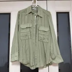 値下げ‼️新品未使用　ZARA長袖シャツ