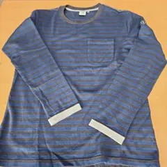 AIGLE エーグル　 長袖 ボーダーカットソーTシャツ AIGLE