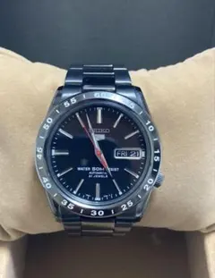 SEIKO 自動巻き 腕時計 ブラック