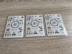 サンエックスユニバース　あつめてカードコレクション　ミックスドキャッツ　3枚