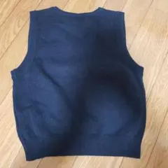 130サイズ ベスト紺色 COMME CA ISM
