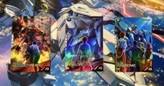 アーセナルベース プロモ Ξガンダム　メッサーF01型　ペーネロペー　3枚セット