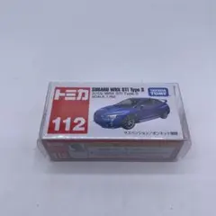 【未開封、未使用】トミカ　スバル　wrx STI type s NO112
