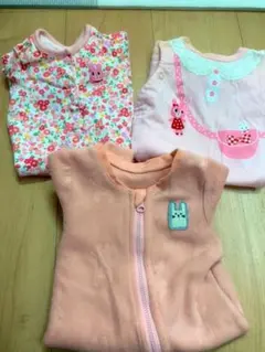 ロンパース3点セット mikihouse