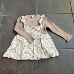 tete a tete ワンピース チュニック フリル 80