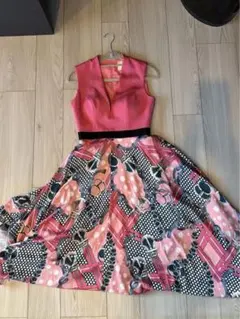 Settore ピンク フレアドレス キャバドレス 新品