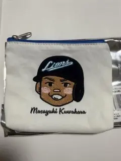 ライオンズアオフェス2026 さがら刺繍ポーチ 桑原将志③