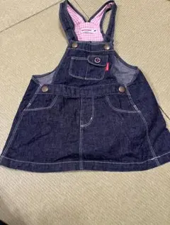 MIKI HOUSE デニムサロペット M