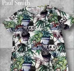 ポールスミス　Paul Smith Tシャツ　総柄　ピエロ　ボタニカル　Lサイズのサムネイル