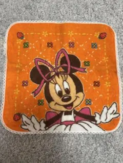ミニーマウス ハンカチ　東京ディズニーリゾート　レトロ　レア