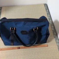 ネイビー ボストンバッグ