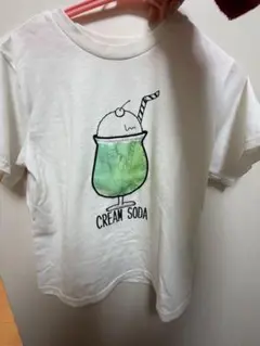 ラ*エ様 クリームソーダイラスト 半袖Tシャツのサムネイル