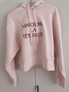 ロペピクニック　ロゴパーカー　ピンク　38サイズ