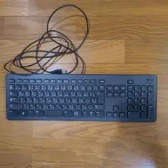 DELL USB接続 有線キーボード 本体 ブラックのサムネイル