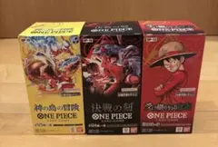 ONE PIECEカードゲーム 神の島の冒険 蒼海の七傑 box テープ付き