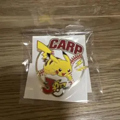 ポケモン ピカチュウ カープ ピンバッジ 2個セット - メルカリ