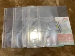 シートシールコレクションリフィル A4 30穴 5枚入 シール台紙　5セット