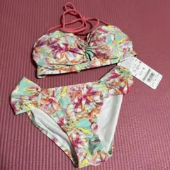 花柄フリルビキニ 9Mサイズ　新品