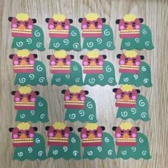 アルバムクラフト【獅子舞 小】ペーパークラフト