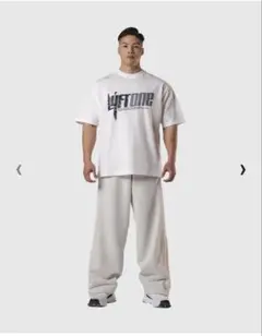 未使用・タグ付 LYFT ダークグレー カットソー リブ ロングTシャツ