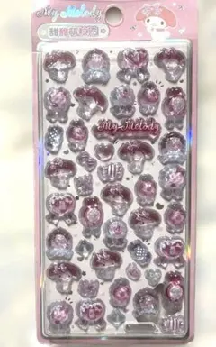 残り２点　マイメロディ　ボンボンドロップシール　1点 サンリオ海外正規