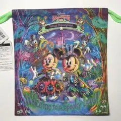 【新品未使用】東京ディズニーランド ハロウィン 2018 巾着 ポーチ