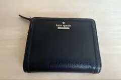 Kate spade ケイトスペード 二つ折り 財布 ブラック 黒のサムネイル