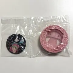 鬼滅の刃　缶バッジスタンド　甘露寺蜜璃　伊黒小芭内