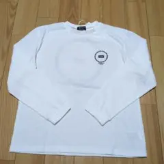 新品☆コムサイズム　白　サークルプリント長袖Tシャツ150㎝
