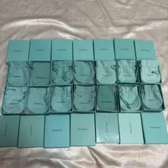 国内旧型 中古品ティファニー空箱 巾着15セット - メルカリ