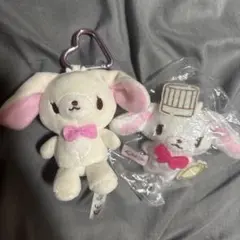 サンリオ シュガーバニーズ 前髪 ヘア クリップ マスコット セット し