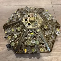 ゆうトラッカー必須‼️りんご型クリスタル シャンデリア 中型 ゆう様専用トラッカー必見‼️りんご型クリスタル シャンデリア 中型