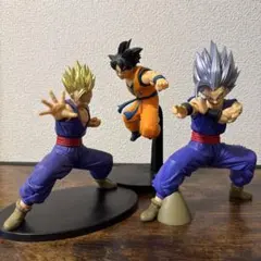 ドラゴンボール フィギュア 3体セット 孫悟飯 孫悟空のサムネイル