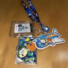 キッザニア　カードホルダーストラップ　認定カード付き