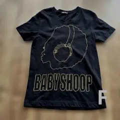 定番　BABY SHOOP ベイビーシュープ アフロロゴ T ブラック　黒　Fのサムネイル