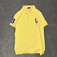 90s polo by Ralph Lauren 短丈 ビッグポ二ー ポロシャツ