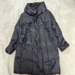UNTITLED アンタイトル　ダウンコート　黒 44 大きいサイズ