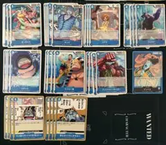 蒼海の七傑　ノーマル まとめ売り 青　ジンベエ デッキパーツ