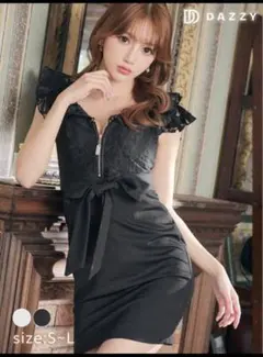 ブラック上半身レースドレス♡デイジーストア　Mサイズ