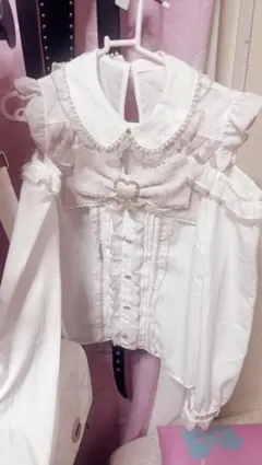 ‪‪❤︎‬入荷待ち商品‪‪❤︎LIZLISA BIGリボンオープンショルダーブラウス