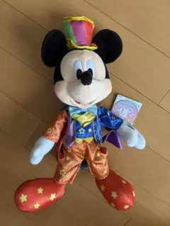 【美品】Disney 40周年 ミッキーマウス ぬいぐるみ